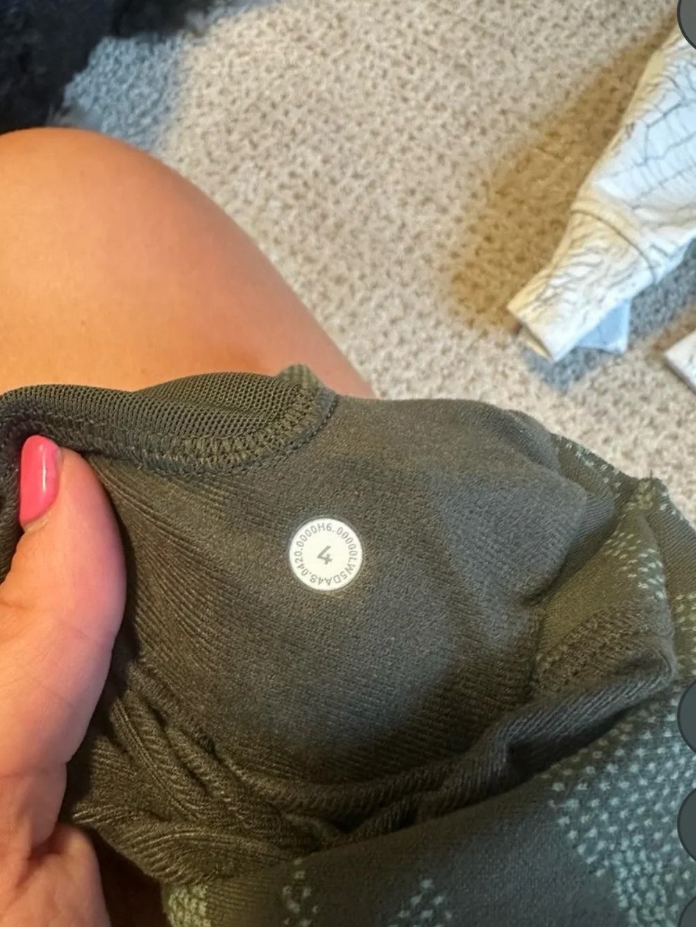 lululemon athletica Green Camo Joggers